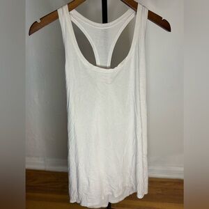 Lululemon Elegant White Sleeveless Top